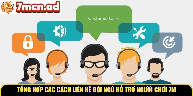 Tổng hợp các cách liên hệ đội ngũ hỗ trợ người chơi 7M